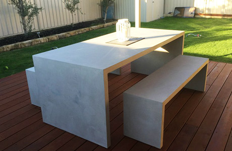 Outdoor Concrete Furniture